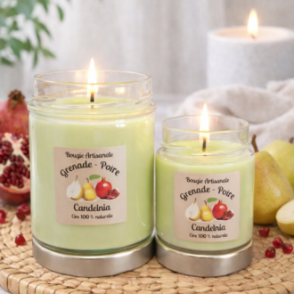 Bougie Grenade Poire