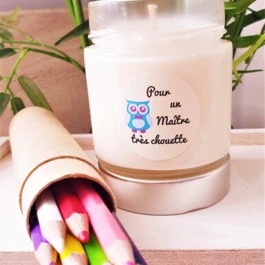 Bougie Maître / chouette