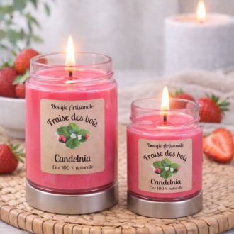 Bougie Fraise des bois