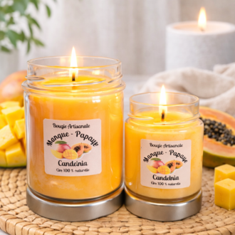 Bougie Mangue Papaye