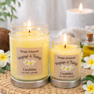 Bougie Voyage à Tahiti