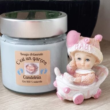 Bougie naissance garçon