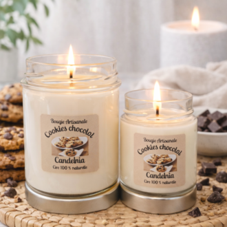 Bougie Cookies chocolat