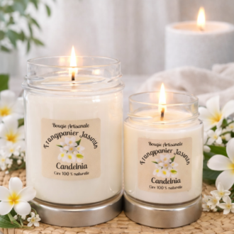 Bougie Frangipanier Jasmin