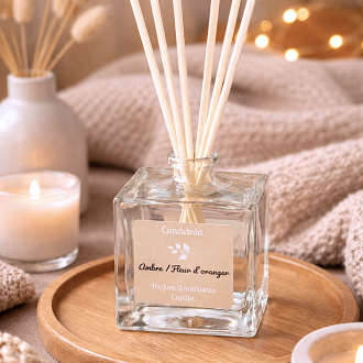 Diffuseur ambiance Capilla Ambre - Fleur d'oranger
