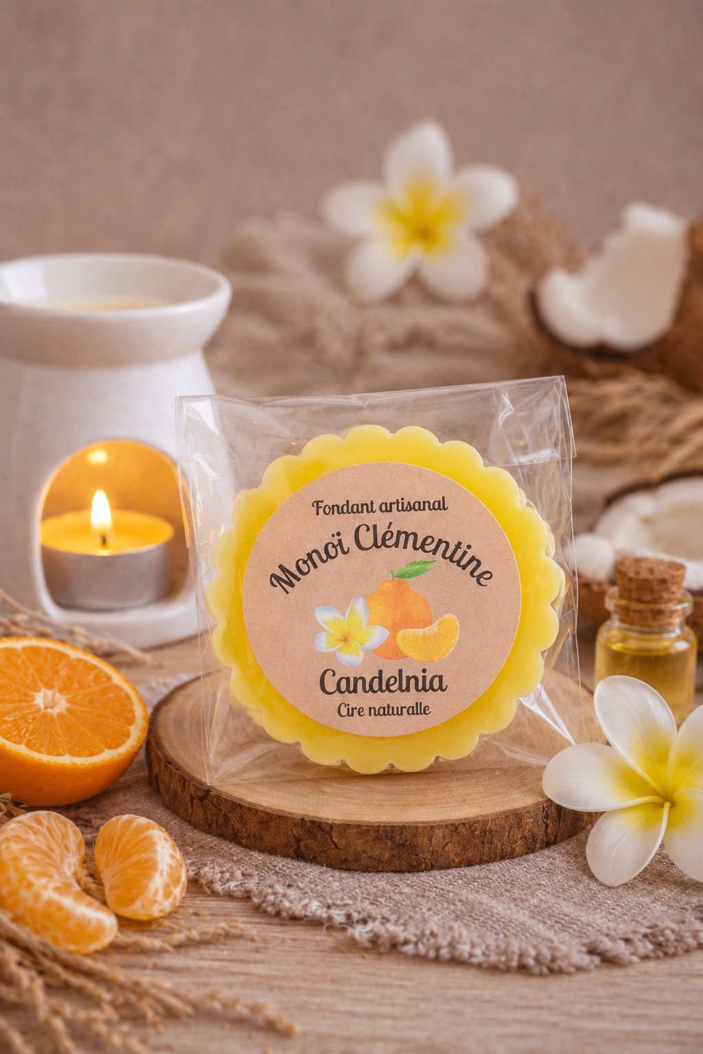 Tartelette Monoï Clémentine